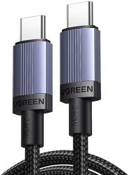 UGREEN L532 USB-C-USB-C kábel, PD 240 W, 480 Mbps, 3m, szürke (65909)