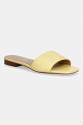 Lauren Ralph Lauren papuci pentru femei, din piele Everley Sld PPY2-KLD0YL_11X (802959143012.700)