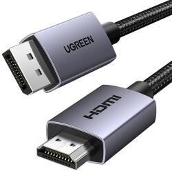 UGREEN DP123 DisplayPort-HDMI kábel, 4K 30Hz, 2 m (35842) - dellaprint