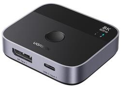 UGREEN AW701 2 az 1-ben DisplayPort-USB-C adapter (65878) - dellaprint