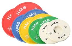 HMS Olimpiai súlytárcsa készlet HMS CBRS SET 01 0, 5 - 2, 5 kg (17-61-097) Súlytárcsa