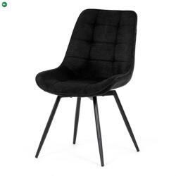 Artium Étkezőszék fekete, szövet anyag HC-T1130 BK2