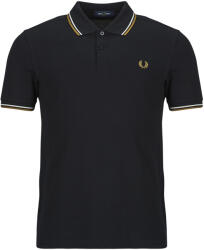 Fred Perry Tricou Polo mânecă scurtă Bărbați TWIN TIPPED FRED PERRY SHIRT Fred Perry Negru EU XXL