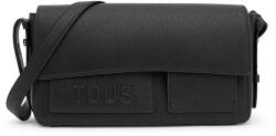 Tous női műbőr oldaltáska - fekete Univerzális méret