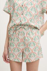 Hurley rövidnadrág női pamut BEACH - zöld L