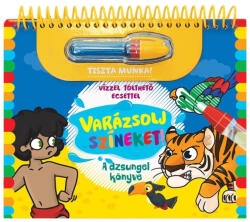 Napraforgó Könyvkiadó Varázsolj színeket! - A dzsungel könyve (9789634836186)