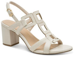 Marco Tozzi krémszínű elegáns női szandál 28312-44-403 07783