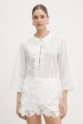 Bardot női pamut ing - bézs XS