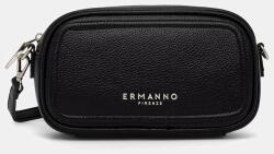 ERMANNO Firenze Keresztpántos táska női műbőr - fekete Univerzális méret