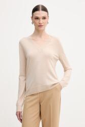 Max Mara gyapjú pulóver ESTREMO - bézs XL