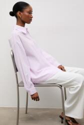 ANSWEAR selyem ruha - lila XXL