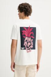 Marc O'Polo pamut póló - bézs S - answear - 18 990 Ft