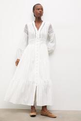 ANSWEAR pamut ruha - fehér S - answear - 55 990 Ft