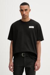 G-Star Póló férfi pamut HB badge relaxed - fekete S