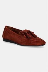 Vagabond Shoemakers női velúr mokaszin HILLARY - burgundia Női 40