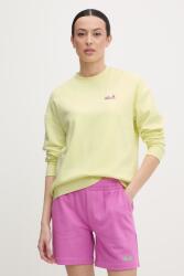 Jack Wolfskin női pamut melegítőfelső Celebrate The Paw - sárga S