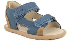Primigi gyerek bőr szandál nyitott sarokkal - sötétkék 34