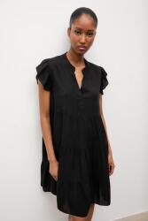 ANSWEAR ruha lenkeverékből - fekete S