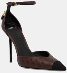 Elisabetta Franchi tűsarkú bőr - barna Női 38