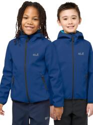 Jack Wolfskin softshell gyerek FOURWINDS JACKET KIDS - kék 164
