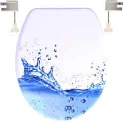 Panitalia WC ülőke Kék CSOBBANÁS, duroplast, Soft Close (P-E) (P-E)