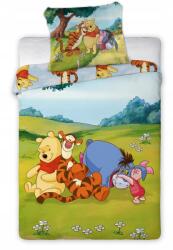 Faro Micimackó pamut babaágynemű 100x135 cm (KUBUŚ 001W 100x135)