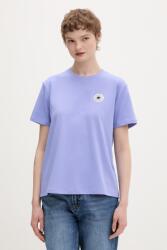 Converse női t-shirt - lila XS