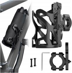 Gearox Kosár Kulacs Kulacs Kerékpár Kormány Tartó Könnyű Fekete (Gearox KOSZYK NA BUTELKĘ NA KIEROWNICĘ RAMĘ)