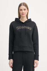 Blauer kapucnis melegítőfelső női pamuttal FAYETTE - fekete XS