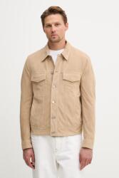 Trussardi férfi velúrbőr Kabát - bézs 50
