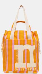 Marimekko Vászontáska női pamut - narancssárga Univerzális méret