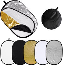 Steiner Blenda Ovális 5in1 90x120cm 90/120 Diffúzor Fehér Arany Ezüst Huzat (5w190x120)