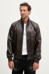 Blauer férfi bőr bomber CONISTON - barna L