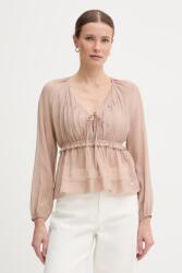 Gaudi blúz női viszkózzal - bézs 40