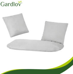 Gardlov Dupla hintaágy párnaszett - 3 részes szürke (27381)