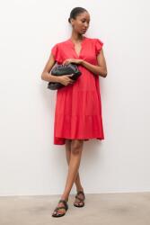 ANSWEAR ruha lenkeverékből - piros M