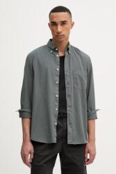 Marc O'Polo férfi pamut ing - zöld XL