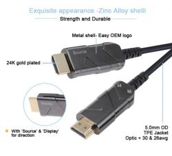  Cablu Ultra High Speed HDMI 2.1 fibra optica AOC 8K@60Hz 10m, kphdm21x10 (KPHDM21X10)