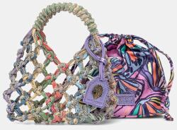 Kurt Geiger London bőrönd női Macrame Crystal Bag - lila Univerzális méret