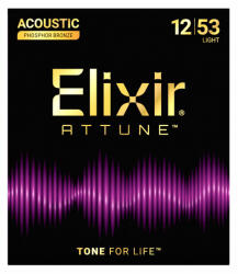 Elixir Phosphor Bronze Attune 12-53 Custom Light - 21052