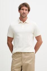 Barbour férfi pamut póló Harwell - bézs S