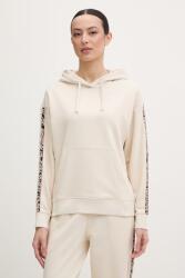 PUMA női pamut kapucnis melegítőfelső Essentials Graphic Animal - bézs L