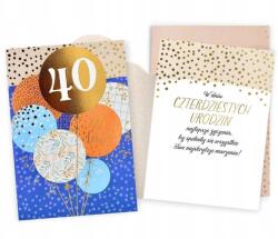 kukartka Születésnapi Bérlet 40