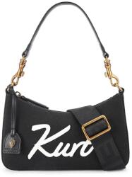 Kurt Geiger London keresztpántos táska női pamut - fekete Univerzális méret