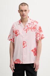 Oakley férfi lyocell ing HIBISCUS BREEZE - rózsaszín S