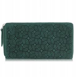 Paolo Peruzzi pénztárca valódi bőr zöld női (T-116)