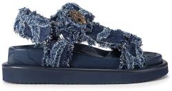 Kurt Geiger London női nyitott sarkú szandál Orson Sandal - kék Női 38