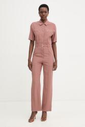 Patrizia Pepe kezeslábas női viszkózzal - rózsaszín 34