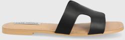 Steve Madden bőr papucs - fekete Női 36