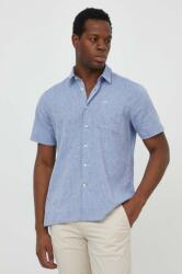 Barbour férfi lenvászon ing Shirt Dept - Summer - kék XXL